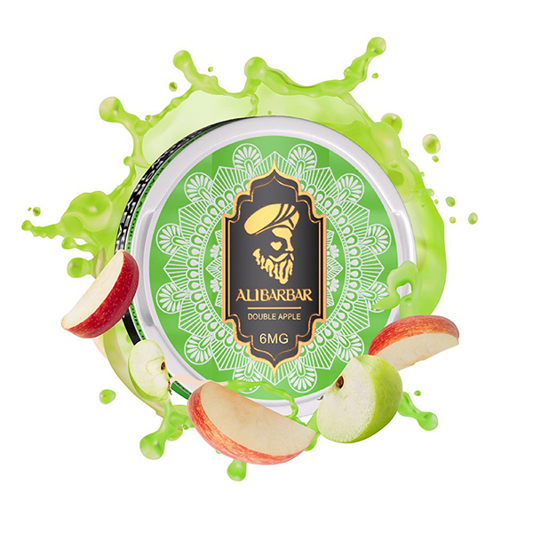 ALIBARBAR Nicotine Pouches Double Apple 1 ALIBARBAR Nicotine Pouches Double Apple