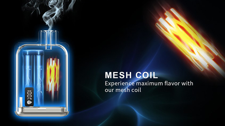 BIMO Crystal 12000 Puffs Watermelon Ice 4 BIMO Crystal 12000 Puffs details