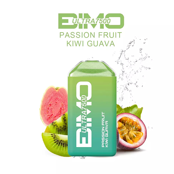 BIMO Ultra 7500 Puffs Passionfruit Kiwi Guava 1 BIMO Ultra 7500 Puffs Passionfruit Kiwi Guava