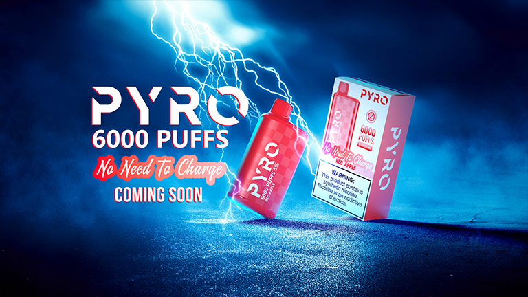 PYRO 6000 Puffs Ice Blueberry 2 PYRO 6000 Puffs details