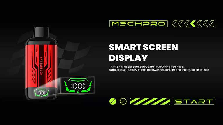 SEREIN MECH PRO 18000 Puffs Peach Ice 5 SEREIN MECH-PRO 10000 Puffs details