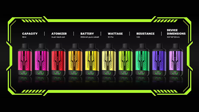 SEREIN MECH PRO 18000 Puffs Peach Ice 8 SEREIN MECH-PRO 10000 Puffs details