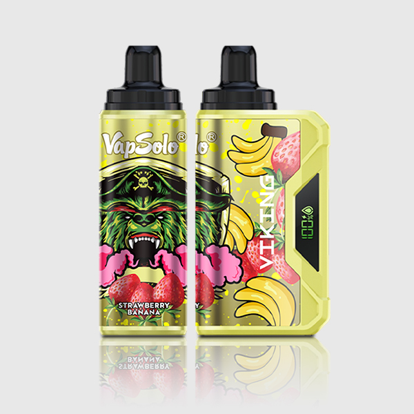 VapSolo VIKING 12000 Puffs Strawberry Banana 1 VapSolo VIKING 12000 Puffs Strawberry Banana