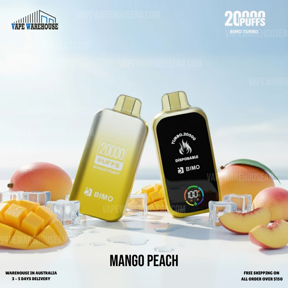 BIMO Turbo 20000 Puffs Mango Peach 1 BIMO Turbo 20000 Puffs Mango Peach