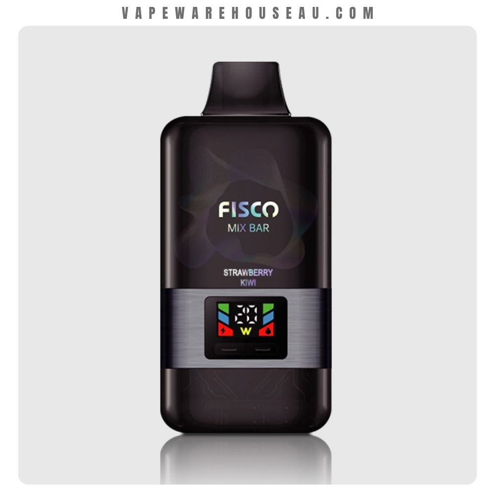FISCO MIX BAR 12000 Puffs Strawberry Kiwi 1 FISCO MIX BAR 12000 Puffs Strawberry Kiwi