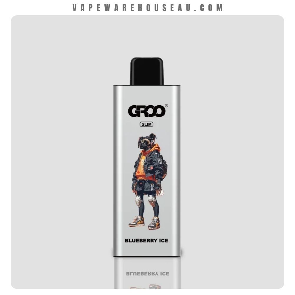 GROO Slim 9000 Puffs Blueberry Ice 1 GROO Slim 9000 Puffs Blueberry Ice
