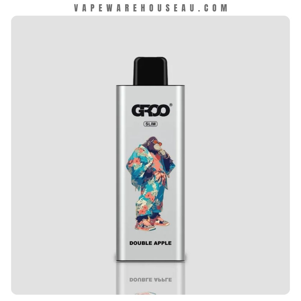 GROO Slim 9000 Puffs Double Apple 1 GROO Slim 9000 Puffs Double Apple