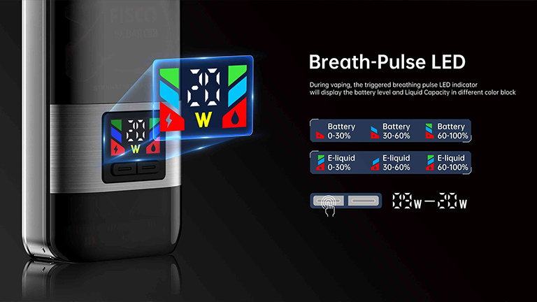 FISCO MIX BAR 12000 Puffs Pineapple Coconut 5 FISCO MIX BAR 12000 Puffs details