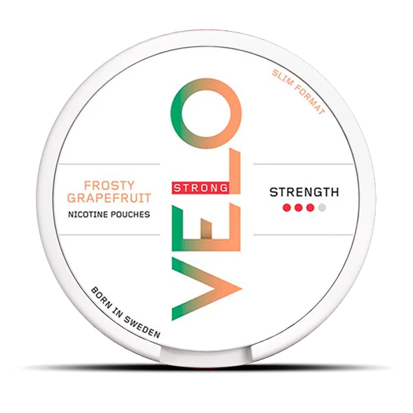 VELO Nicotine Pouches Frosty Grapefruit Strong 1 VELO Nicotine Pouches Frosty Grapefruit Strong