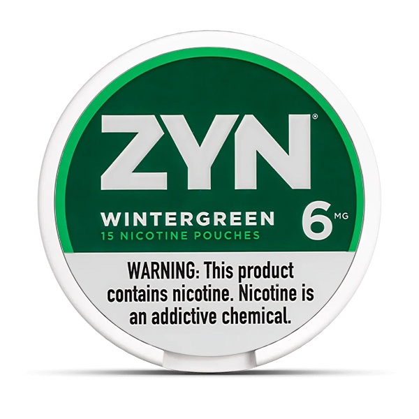 ZYN Nicotine Pouches Wintergreen 6mg 1 ZYN Nicotine Pouches Wintergreen 6mg