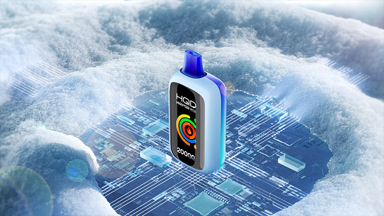 HQD Cuvie Slick 20000 Puffs Grape Ice 3 HQD Cuvie Slick 20000 Puffs