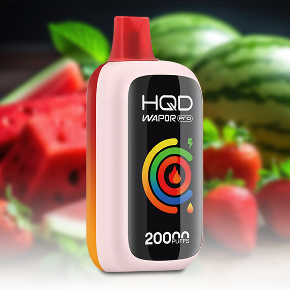 HQD Cuvie Slick 20000 Puffs Strawberry Watermelon 1 HQD WAPOR PRO 20000 Puffs Strawberry Watermelon