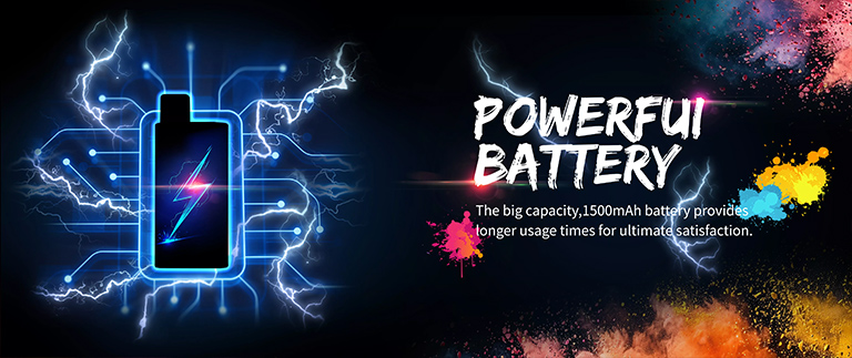 SEREIN HUNTER 6000 Puffs Passionfruit Kiwi Guava 4 SEREIN HUNTER 6000 Puffs Details