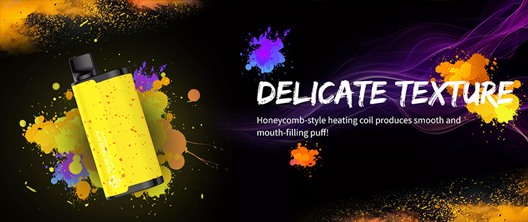 SEREIN HUNTER 6000 Puffs Passionfruit Kiwi Guava 6 SEREIN HUNTER 6000 Puffs Details