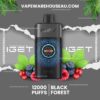 IGET One 12000 Puffs Black Forest 2 IGET One 12000 Puffs Black Forest