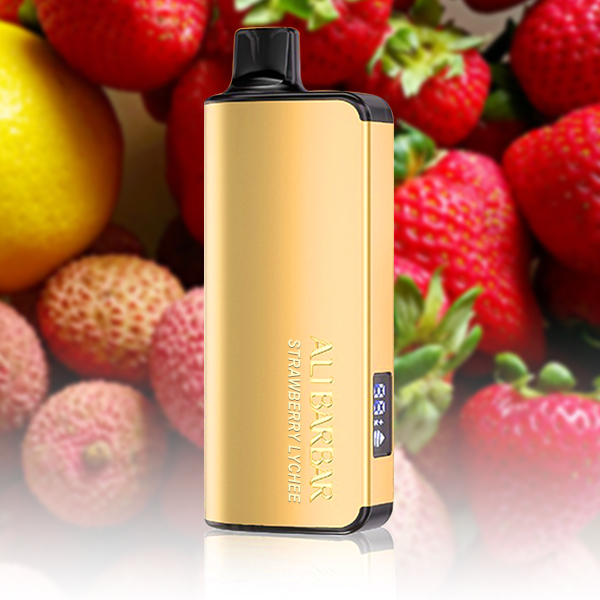 ALIBARBAR INGOT 9000 Puffs Strawberry Lychee 1 ALIBARBAR INGOT 9000 Puffs Strawberry Lychee