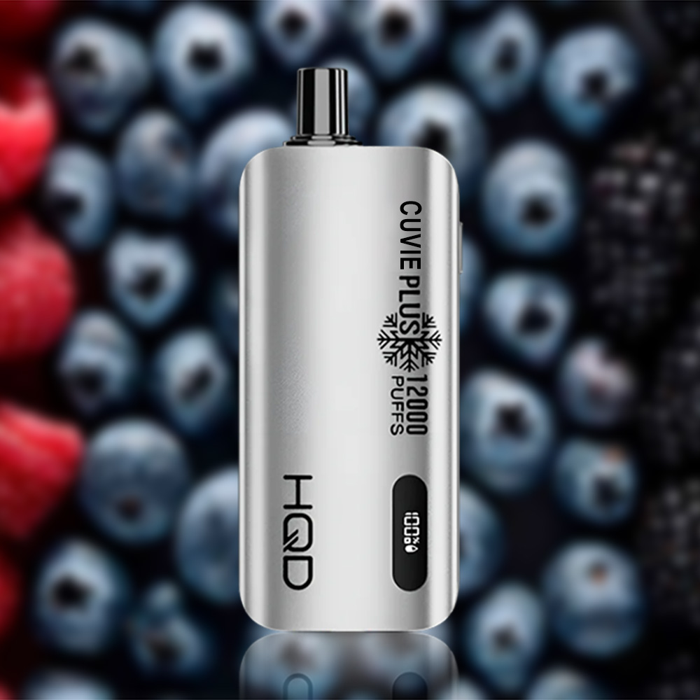 HQD Cuvie Slick Plus 12000 Puffs Fresh Berries 1 HQD Cuvie Slick Plus 12000 Puffs Fresh Berries