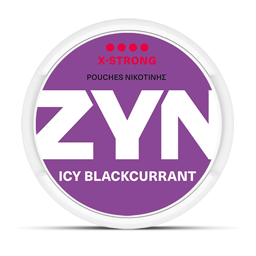 ZYN Nicotine Pouches 11mg Icy Blackcurrant 1 ZYN Nicotine Pouches 12mg Icy Blackcurrant
