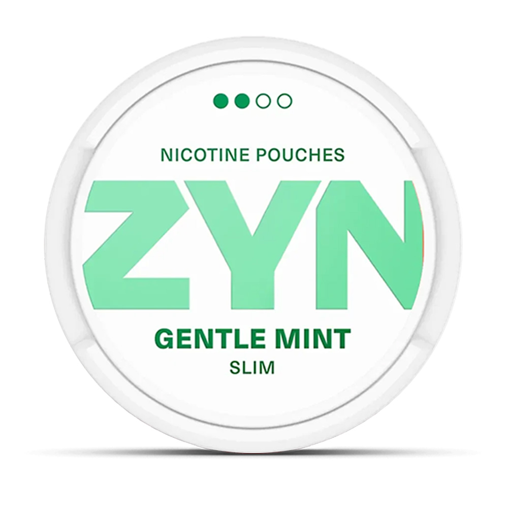 ZYN Nicotine Pouches Slim 6mg Gentle Mint 1 ZYN Nicotine Pouches Slim 6mg Gentle Mint