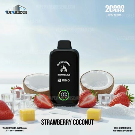 BIMO Turbo 20000 Puffs Strawberry Coconut