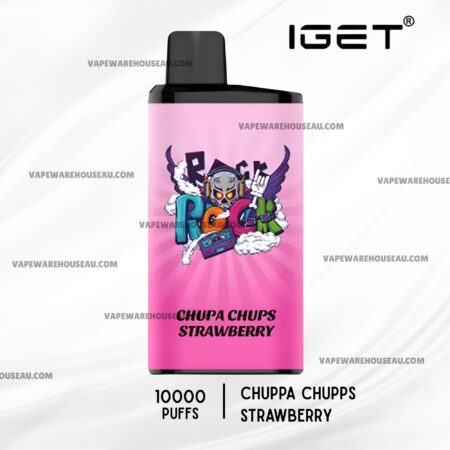 IGET Bar Pro 10000 Puffs Chupa Chups Strawberry