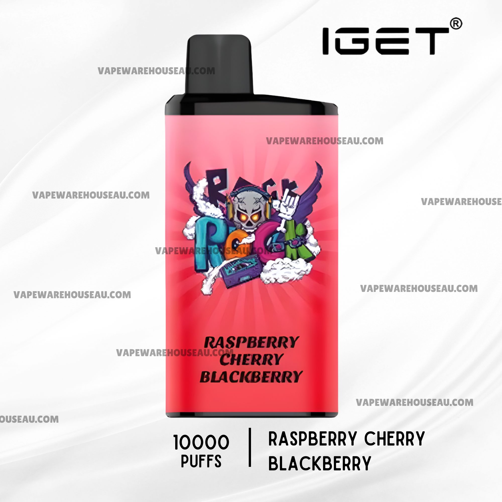 IGET Bar Pro 10000 Puffs Raspberry Cherry Blackberry 1 IGET Bar Pro 10000 Puffs Raspberry Cherry Blackberry