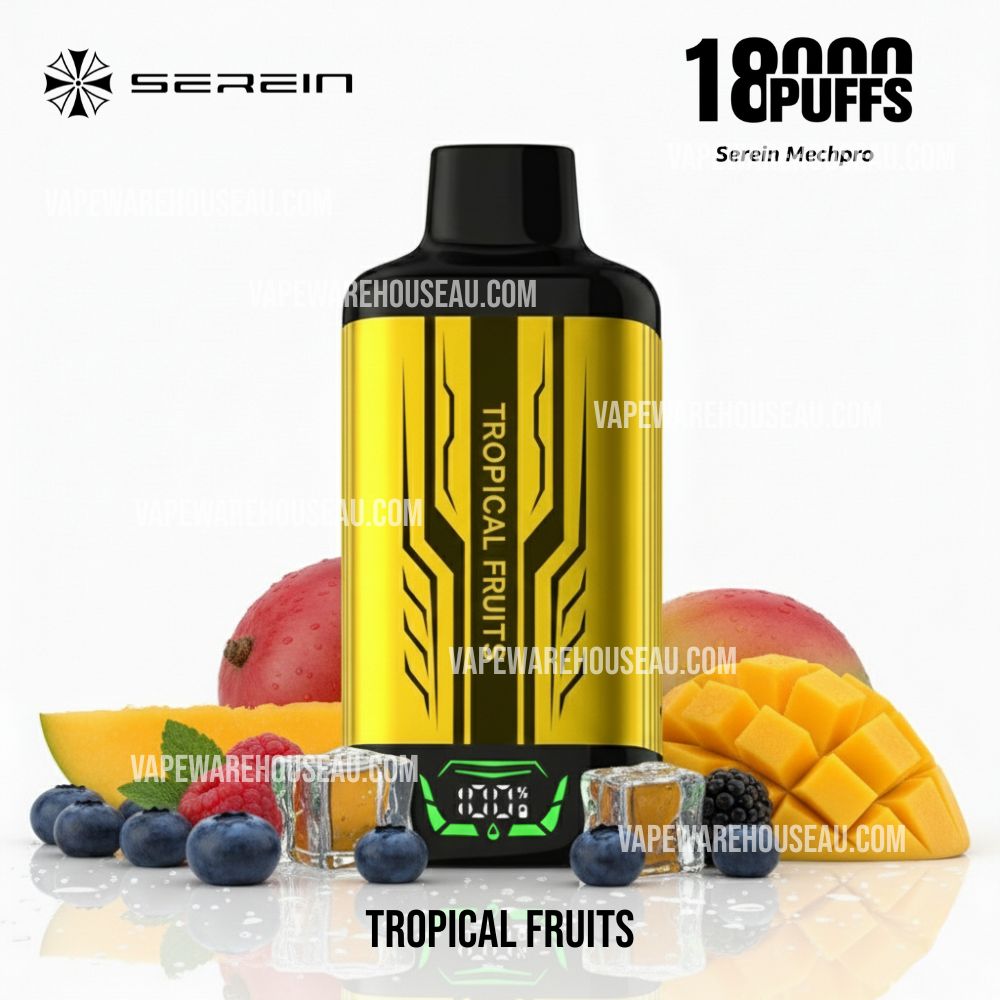 SEREIN MECH PRO 18000 Puffs Tropical Fruits 1 SEREIN MECH PRO 18000 Puffs Tropical Fruits