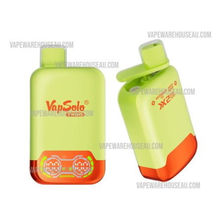 VapSolo Twins 20000 Puffs Watermelon Ice & Mixed Berry