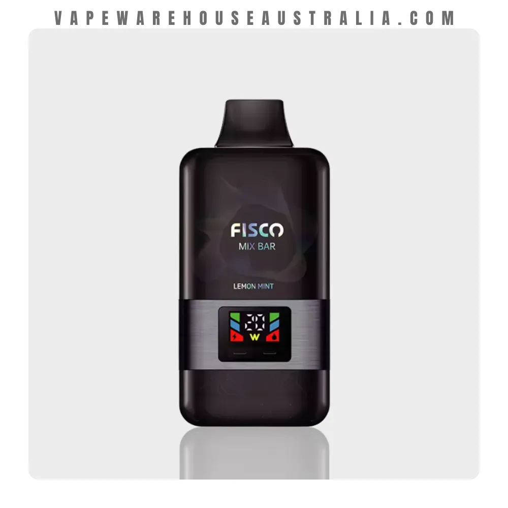 FISCO Mix Bar 12000 Puffs Lemon Mint 1 FISCO Mix Bar 12000 Puffs Lemon Mint