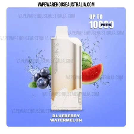 GROO Sunrise 10000 Puffs Blueberry Watermelon