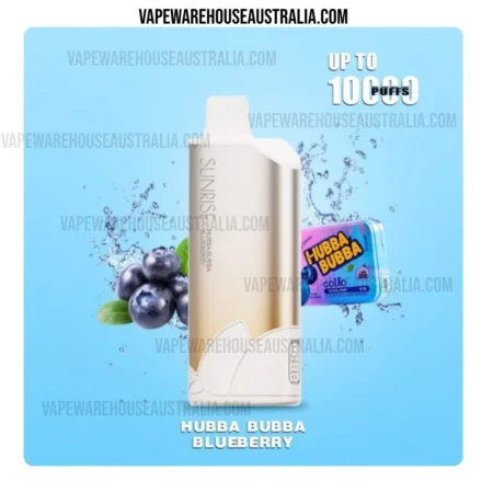 GROO Sunrise 10000 Puffs Hubba Bubba Blueberry