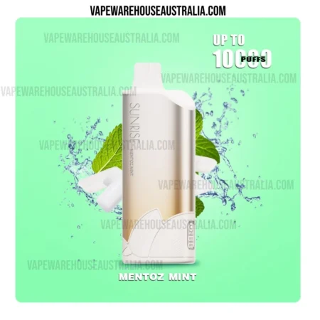 GROO Sunrise 10000 Puffs Mentoz Mint