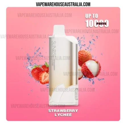 GROO Sunrise 10000 Puffs Strawberry Lychee