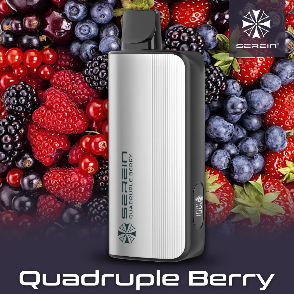 SEREIN MECH 12000 PUFFS QUADRUPLE BERRY 1 SEREIN MECH 12000 PUFFS QUADRUPLE BERRY